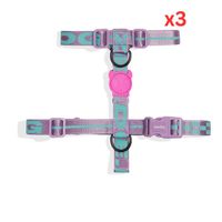 Zee.Dog Aura H-Harness Large (Pack of 3)