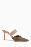 Maisie 85 Mules in Croc-Embossed Leather Maisie 85 Mules in Croc-Embossed Leather
