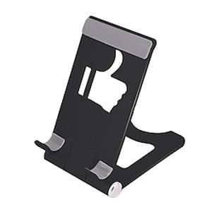 Phone Stand Portable Foldable Lightweight Phone Holder for Desk Bedside Selfies / Vlogging / Live Streaming Compatible with Tablet All Mobile Phone Phone Accessory miniinthebox