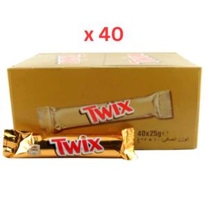 Twix Chocolate 25g Box Of 40