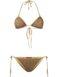 Missoni Mare sequin embroidered bikini set - GOLD