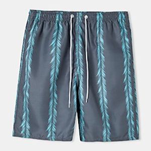 Women's Men's Shorts Boho Outdoor Loose Casual Chinos Shorts Bermuda shorts Pants Graphic Prints Short Print Gray  Summer  Elasticity Lightinthebox