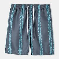 Women's Men's Shorts Boho Outdoor Loose Casual Chinos Shorts Bermuda shorts Pants Graphic Prints Short Print Gray  Summer  Elasticity Lightinthebox - thumbnail