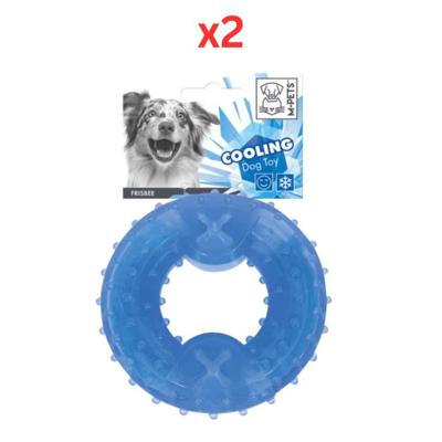 M-Pets Frisbee Cooling Dog Toy (Pack of 2)