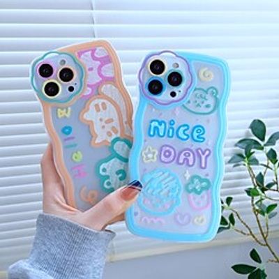 Phone Case For Apple Back Cover iPhone 14 Pro Max 14 Plus 13 12 11 Pro Max Mini X XR XS Bumper Frame Soft Edges Non-Yellowing Word  Phrase TPU PC Lightinthebox