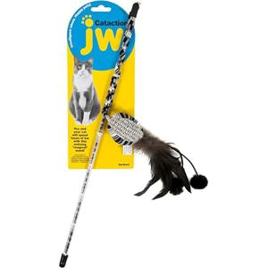 JW Cataction Ball Wand Cat Toy