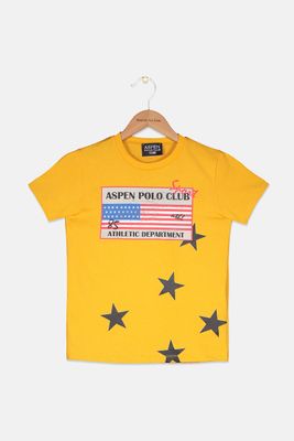 Kids Boys Printed 85 Athetic Department Tee Orange Kids Boys Printed 85 Athetic Department Tee Orange