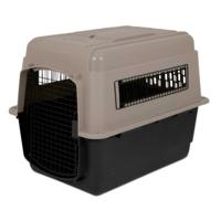 Petmate Ultra Vari Kennel Fashion 36 50-70Lbs ~ Taupe & Black 36 X 25 X 27 (91.4 X 63.5 X 68.5 Cm)