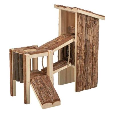 Trixie Tjorven Bark Wood Playground For Small Pets - 32X19X29Cm Trixie Tjorven Bark Wood Playground For Small Pets - 32X19X29Cm