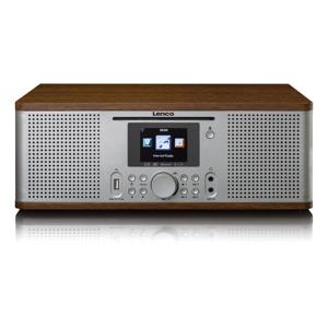 Lenco DIR-270WD Internet / DAB+ FM Radio with CD-Player & Bluetooth - Wood