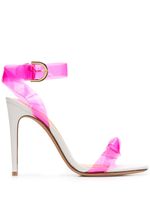 Alexandre Birman two tone high heel sandals - White - thumbnail