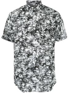 Mads Nørgaard palm print short sleeve T-shirt - Black