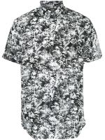 Mads Nørgaard palm print short sleeve T-shirt - Black