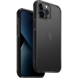 Uniq Hybrid Combat Case for iPhone 14 Pro Max - Aramid Smoke (Smoke)