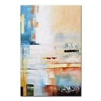 Mintura Handmade Oil Painting On Canvas Wall Art Decoration Modern Abstract Pictures For Home Decor Rolled Frameless Unstretched Painting miniinthebox - thumbnail