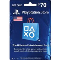 Sony PSN PlayStation Network Wallet Top Up (US) - USD 70 (Digital Code)