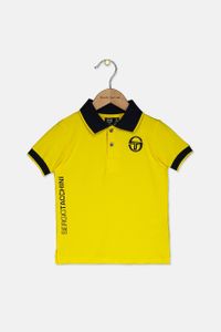 Toddler Boys Embroidered Logo Polo Shirt  Yellow Combo