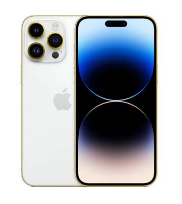 Craft Merlin Customized iphone 15 Pro Max 256GB Edge Of Gold White Titanium Craft Merlin Customized iphone 15 Pro Max 256GB Edge Of Gold White Titanium