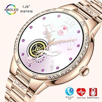 L68B Smart Watch Diamond Style Ladies for Women AMOLED Screen HD Smartwatch Electronic Wristwatch Digital Wrist Watches Bracelet miniinthebox
