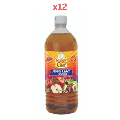 Super Chef Apple Cider Vinegar 32 Oz (Pack Of 12)