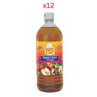 Super Chef Apple Cider Vinegar 32 Oz (Pack Of 12)