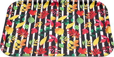 Royalford 42x30 Cm Rectangle Leather Tray-(Multicolor)-(RF11267)