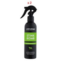 Animology Stink Bomb Deodorising Dog Spray 250ml Pack Of 2