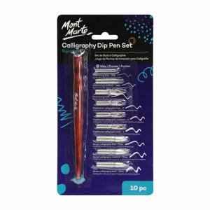 Mont Marte Calligraphy Dip Pen Nib (Set of 9)