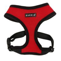 Puppia Soft Harness Red L Neck 14.5 Inch And Chest 20 - 29 Inch