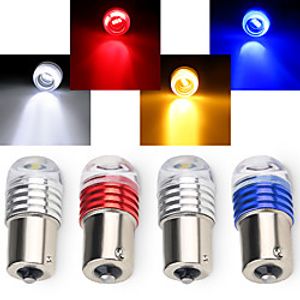 OTOLAMPARA 3W DC12V 1156 1157 LED Car Turn Signal Light Bulb Yellow High Quality Color Brake Stop Light Red Color Backup Reverse Light White Color 1pcs miniinthebox
