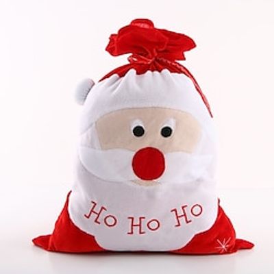 Santa Sack Christmas Gift Bag 2618.5 Inch Large Canvas Christmas Santa Claus Bag for Xmas Party Supplies Favors Lightinthebox