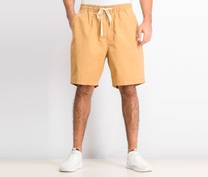 Mens Drawstring Short  Khaki