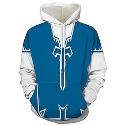 The Legend of Zelda Link Hoodie Anime Front Pocket Graphic Hoodie For Men's Women's Unisex Adults' 3D Print 100% Polyester Party Casual Daily Lightinthebox The Legend of Zelda Link Hoodie Anime Front Pocket Graphic Hoodie For Men's Women's Unisex Adults' 3D Print 100% Polyester Party Casual Daily Lightinthebox