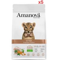 Amanova Dry Kitten Exquisite Chicken - 300G (Pack Of 5)