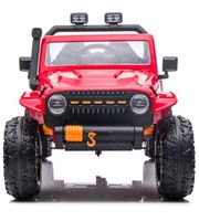 Megastar Kids Powered Atom Ride On Electric Jeep 12 V - Red (UAE Delivery Only)