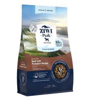 Ziwi Peak Steam & Dried Grass-Fed Beef with Pumpkin Recipe Dry Dog Food 1.5KG