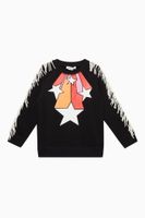 Stars & Fringe Cotton Sweatshirt - thumbnail