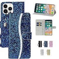 Phone Case For iPhone 14 13 12 11 Pro Max Mini SE X XR XS Max 8 7 Plus Wallet Case with Stand Holder Magnetic Full Body Protective TPU PU Leather miniinthebox - thumbnail