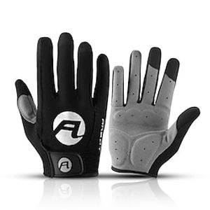 Winter Gloves Bike Gloves Cycling Gloves Touch Gloves Full Finger Gloves Anti-Slip Windproof Warm Skidproof Sports Gloves Mountain Bike MTB Road Cycling Outdoor Exercise Red Blue Black for Adults' Lightinthebox