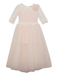 Monnalisa Short Dresses - Beige
