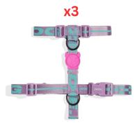 Zee Dog Aura H-Harness Small (Pack of 3)