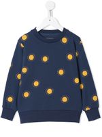 Tiny Cottons sun print round neck sweatshirt - Blue - thumbnail