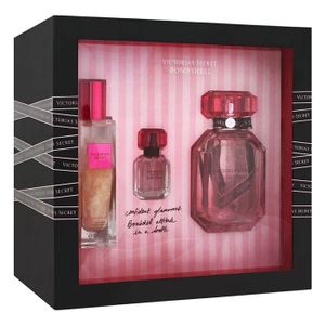 Victoria'S Secret Bombshell (W) Set Edp 50Ml + Edp 7.5Ml + Fine Fragrance Lotion 100Ml