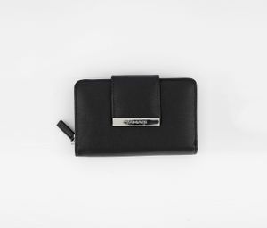 Womens Tab Indexer Wallet  Black