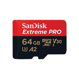 SanDisk Extreme PRO microSDXC UHS-I Card 64GB (SDSQXCU-064G-GN6MA)