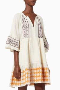Zakar Patterned Mini Dress Zakar Patterned Mini Dress