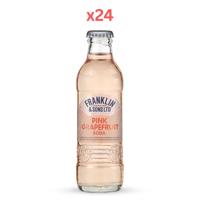 Franklin And Sons Pink Grapefruit Soda 200Ml (Pack of 24)