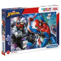 Clementoni Super Color Puzzle Spider-Man 104Pcs (6800000284) Clementoni Super Color Puzzle Spider-Man 104Pcs (6800000284)