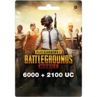 PUBG |6000+2100| UC 100