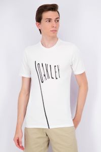 Mens Regular Fit Flag Up Tee  White